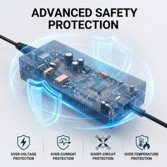 QKIIP 36V compatibility with Gotrax, Ninebot, Segway and more.
