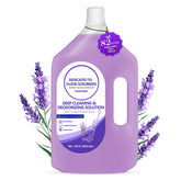 QKLYXEN lavender floor cleaner bottle pour for easy measuring and lasting aroma.