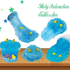 QOFRJTU textured slime offers kid friendly fun and imagination.