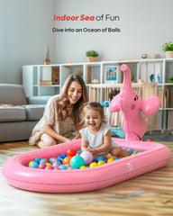 QPAU thickened PVC material for durable, kid-friendly construction