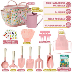 Qtioucp watering can for kids provides easy watering and hands-on gardening fun.