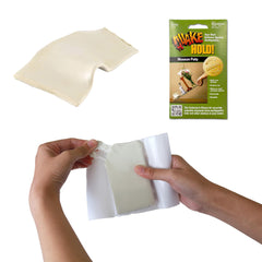 QuakeHOLD! Museum Putty removes cleanly from surfaces without residue.