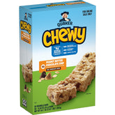 Quaker Chewy Granola Bar Peanut Butter Chocolate Chip on-the-go snack for kids.
