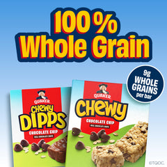 Quaker Chewy Granola Bars Smores image emphasizes toasty sweetness and marshmallow-like texture