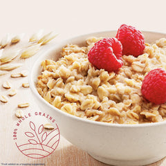 Quaker Oatmeal Maple Brown Sugar flavor image with creamy texture
