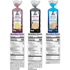 Quaker Rice Cakes Lightly Salted pack ideal for a quick, light bite