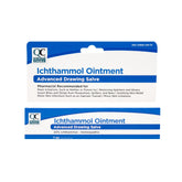 Quality Choice Ichthammol Ointment 20% tube close-up for soothing minor irritations and splinters