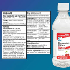 Quality Choice liquid laxative bottle pour demonstrates simple dosing and quick onset