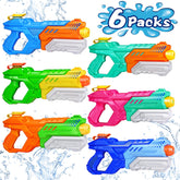 Quanquer 600cc water gun with long-range spray for epic pool battles.