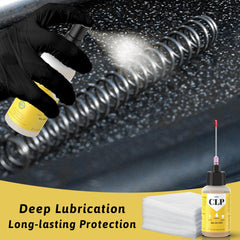 Qucship CLP cleaner lubricant kit for comprehensive firearm care