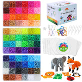 QUEFE Fuse Beads Kit setup with all pieces ready for immediate crafting.