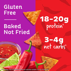 Quest Chili Lime tortilla chips bag with bold citrus aroma.