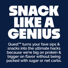 On serving plate, Quest Ranch Chips pair with dips or toppings
