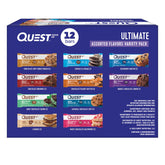 Quest Ultimate Bar in Blueberry Muffin flavor, a quick high-protein snack on the go.