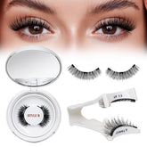 QUEWEL magnetic eyelash kit with applicator for effortless application.
