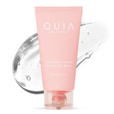 QUIA Collagen Wrapping Mask bottle demonstrates premium skincare for deep absorption.