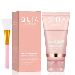 Quia Cosmetics Korean Face Mask overnight application delivers deep hydration.