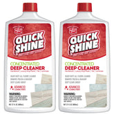 Quick Shine multi-surface cleaner bottle pour for deep floor cleaning and grout reviving