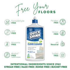 Quick Shine Spray Mop Kit in use for quick floor cleaning.