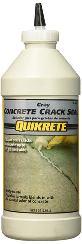 Quikrete Concrete Crack Seal Natural 1 Qt bottle ready for quick crack filling in concrete surfaces