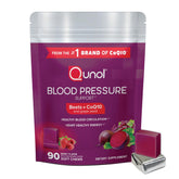 Qunol Beets Chews Berry Flavor packshot highlighting tasty heart-friendly support