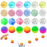 QYESQ Easter Egg Fillers bouncy balls for Easter egg hunts and classroom rewards