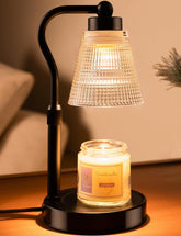 Quzhunoo candle warmer lamp with adjustable height for versatile jar candles.