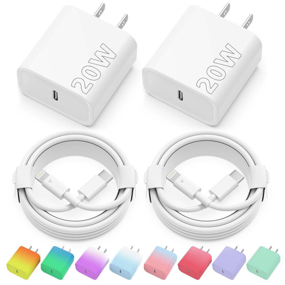 QUZUDN 20W wall charger powers iPhone quickly for daily use
