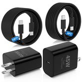 QZVOO 45W charger unit ready for fast Samsung charging