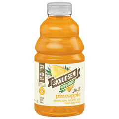 R.W. Knudsen Organic Pineapple Juice bottle offers pure flavor for everyday sipping.