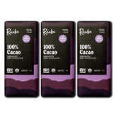 Raaka 100% chocolate bar close-up reveals rich bitterness and pure cacao flavor, ideal for keto snacks.