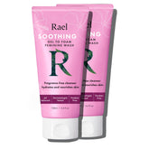 Rael Feminine Wash bottle showing gentle daily cleanse for sensitive skin