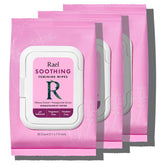 Rael Feminine Wipes packaging for easy at-home and on-the-go freshness.