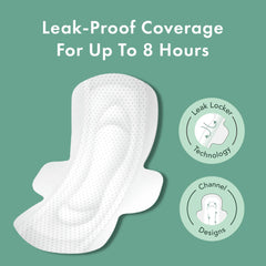 Rael pads – moderate absorbency for daily protection during light to moderate flow.