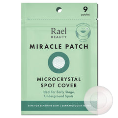 Rael pimple patch with tea tree oil for early blemish care.