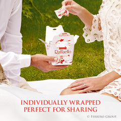 Raffaello crispy wafer shell with coconut finish