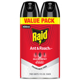 Raid Ant & Roach Killer 26 bottle front view for fragrance-free pest control at home