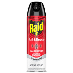 Raid Ant and Roach Killer bottle fragrance-free on-contact pest control