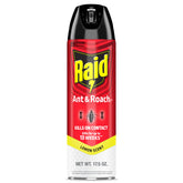 Raid Ant & Roach Killer spray bottle with lemon scent for quick bug control