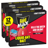 Raid Max Liquid Ant Bait station ready for quick indoor and outdoor control