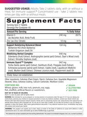 Rainbow Light Counter Attack tablets ready for daily dosage to support immunity.