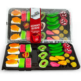 Raindrops Gummy Sushi Box front view; playful sushi shapes for a fun party snack.