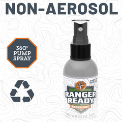 Ranger Ready family-friendly repellent protects adults and kids during outdoor activities.