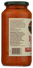 Fresh basil with Rao's sauce evokes aroma and freshness.