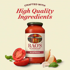 Slow-cooked small-batch Rao's Marinara delivers rich homestyle taste