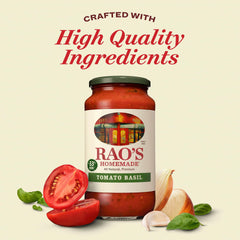 Slow-cooked batch image from Rao's Tomato Basil Sauce