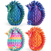 Rapean dragon egg detail showcases intricate textures for display and collection.