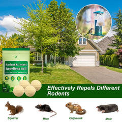 RATITU mouse deterrent pack shown, easy to deploy around home
