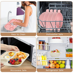 Ratulie kids cups, microwave-safe and easy to clean after snacks.