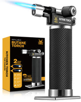 RAVS butane torch dual flame for precise browning and caramelization